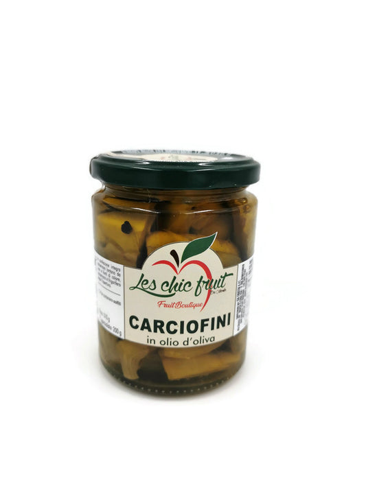 Carciofini in olio d'oliva