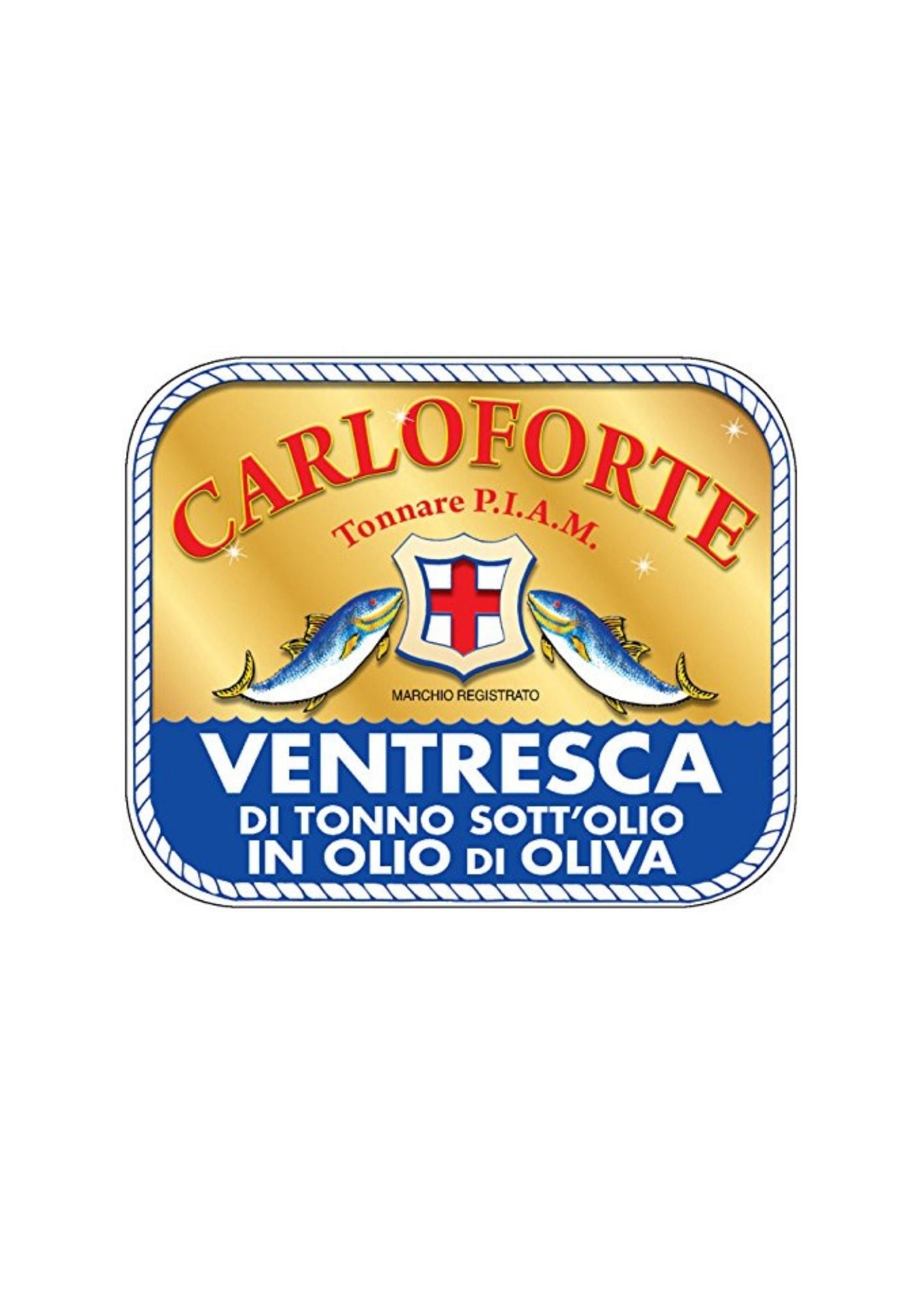 Ventresca di Tonno Rosso di Carloforte Tonnare P.I.A.M. LINEA GOLD