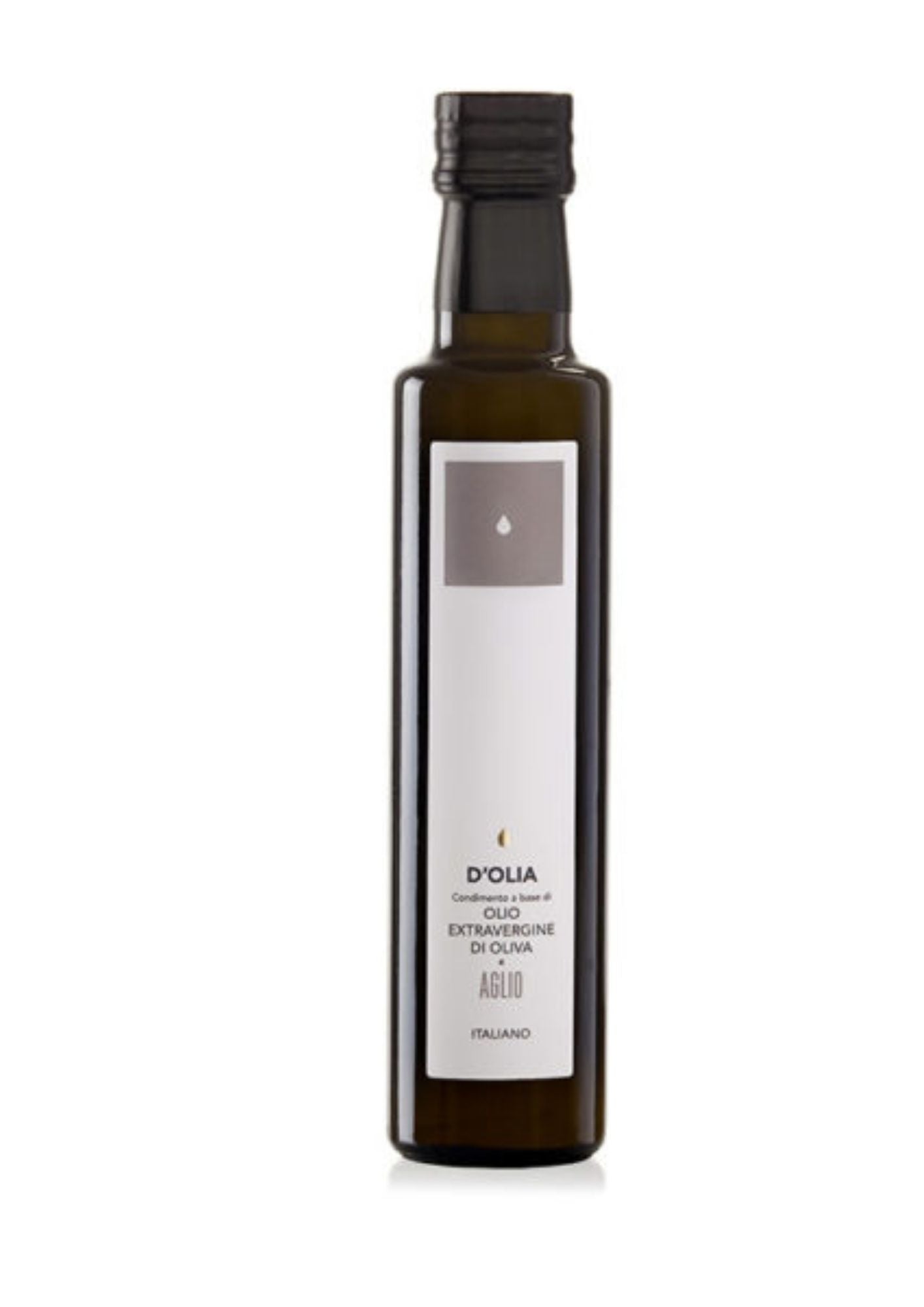 Olio extravergine d'Oliva aromatizzato all'Aglio-D'OLIA