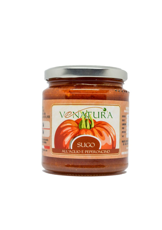 Sugo all'aglio e peperoncino-VENATURA